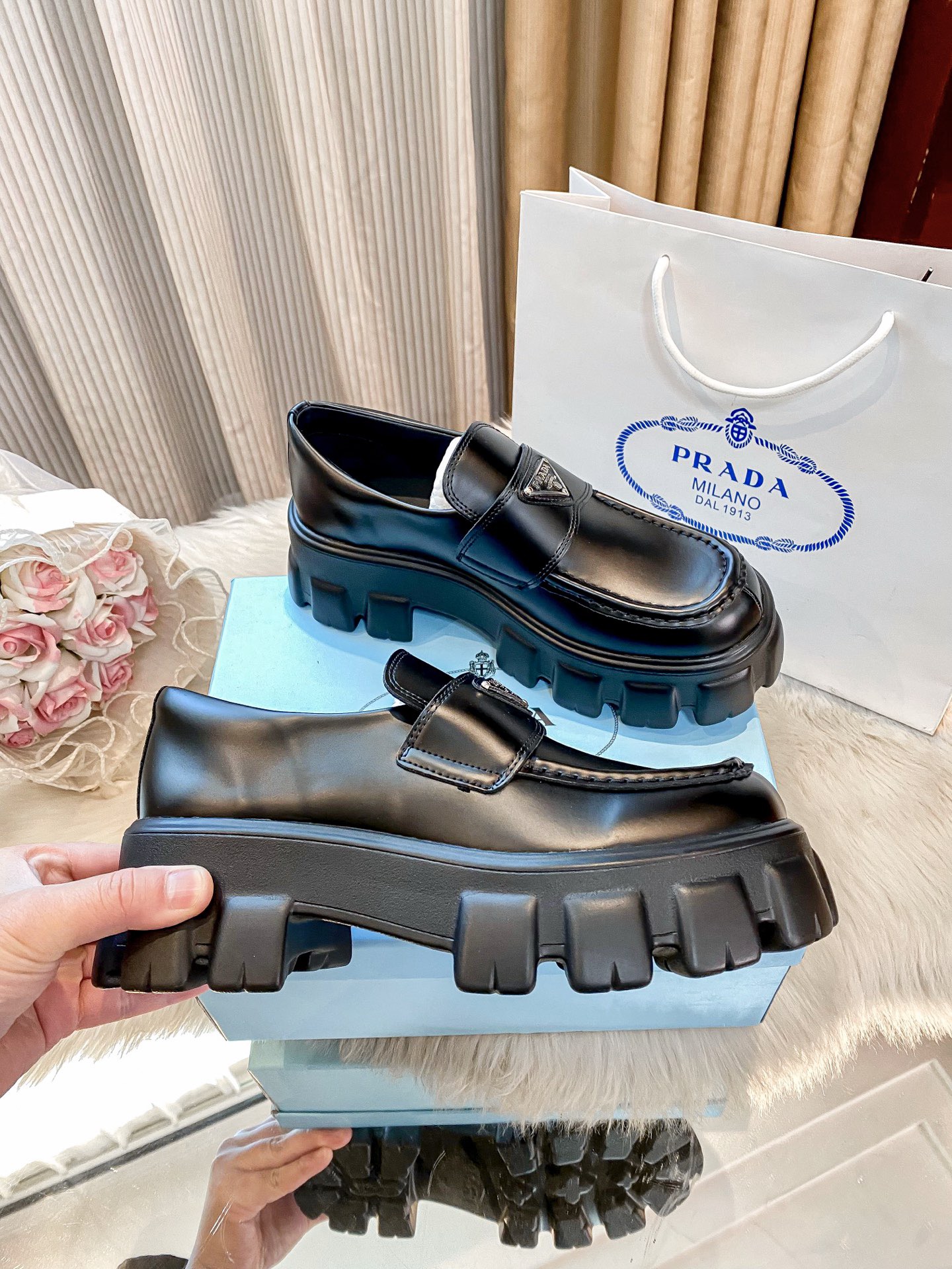 Prada shoes size 35-41 323390 MRL1000 — detail 7