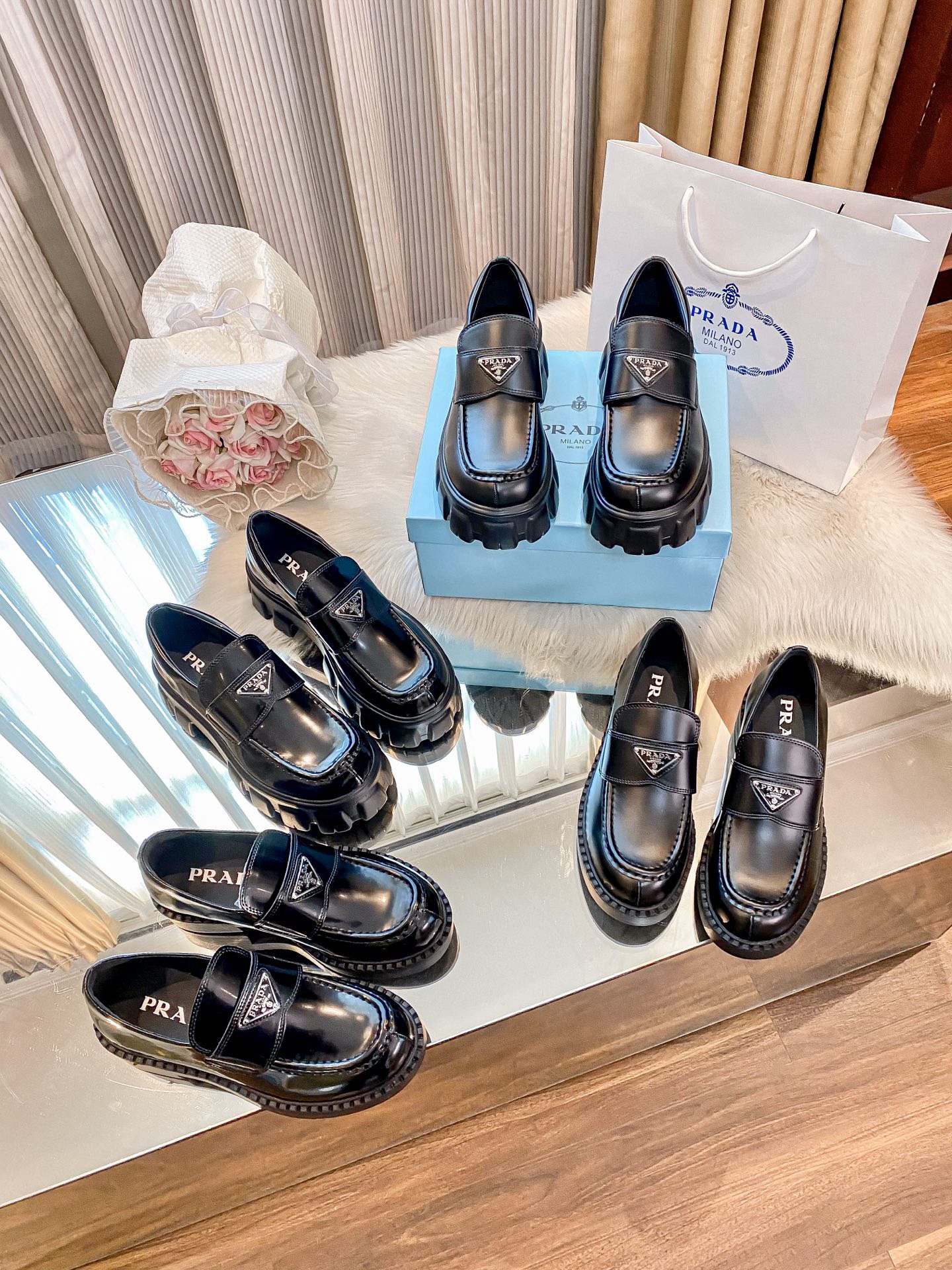 Prada shoes size 35-41 323390 MRL1000 — detail 9