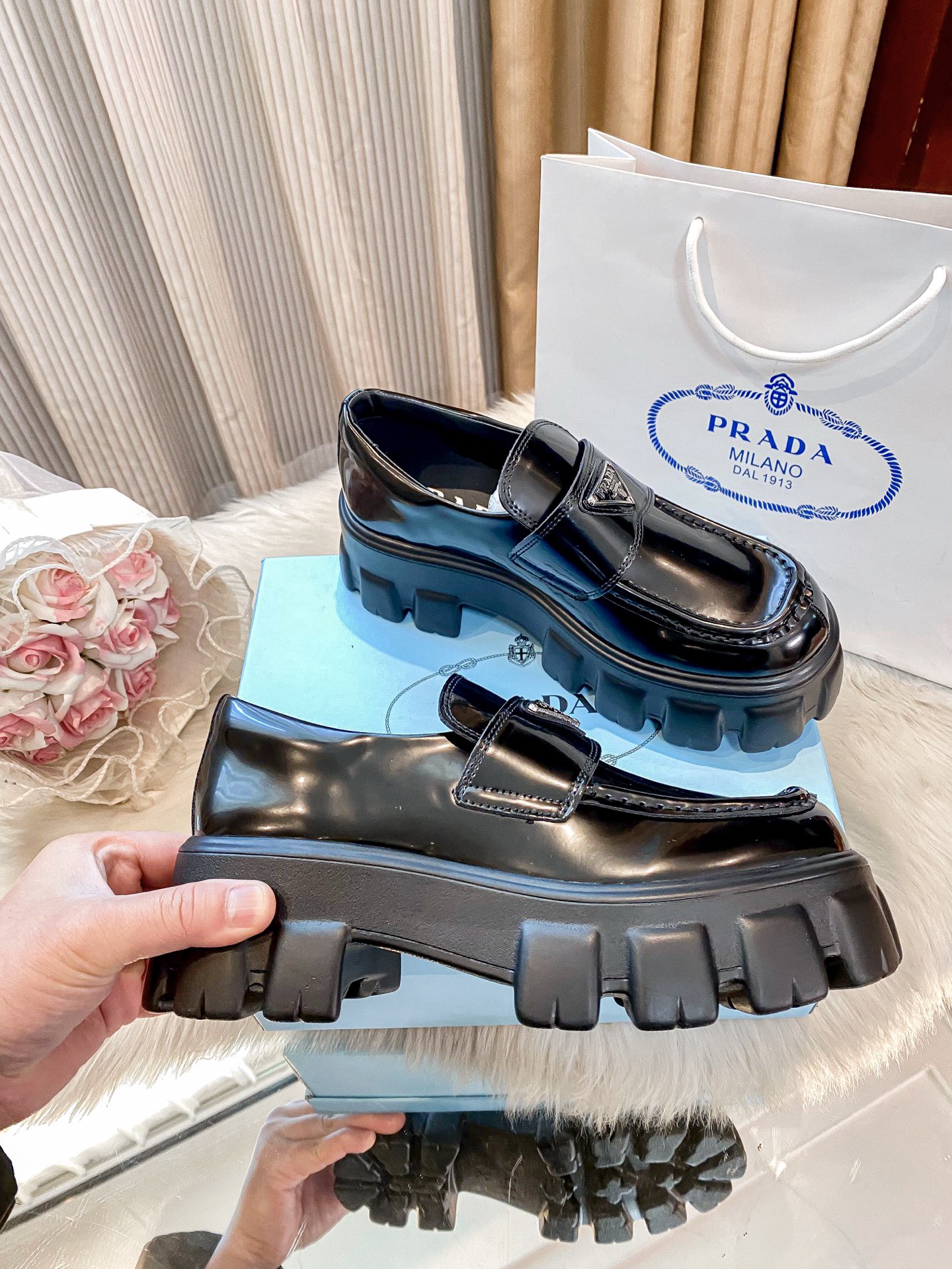 Prada shoes size 35-41 323390 MRL1000 — detail 10