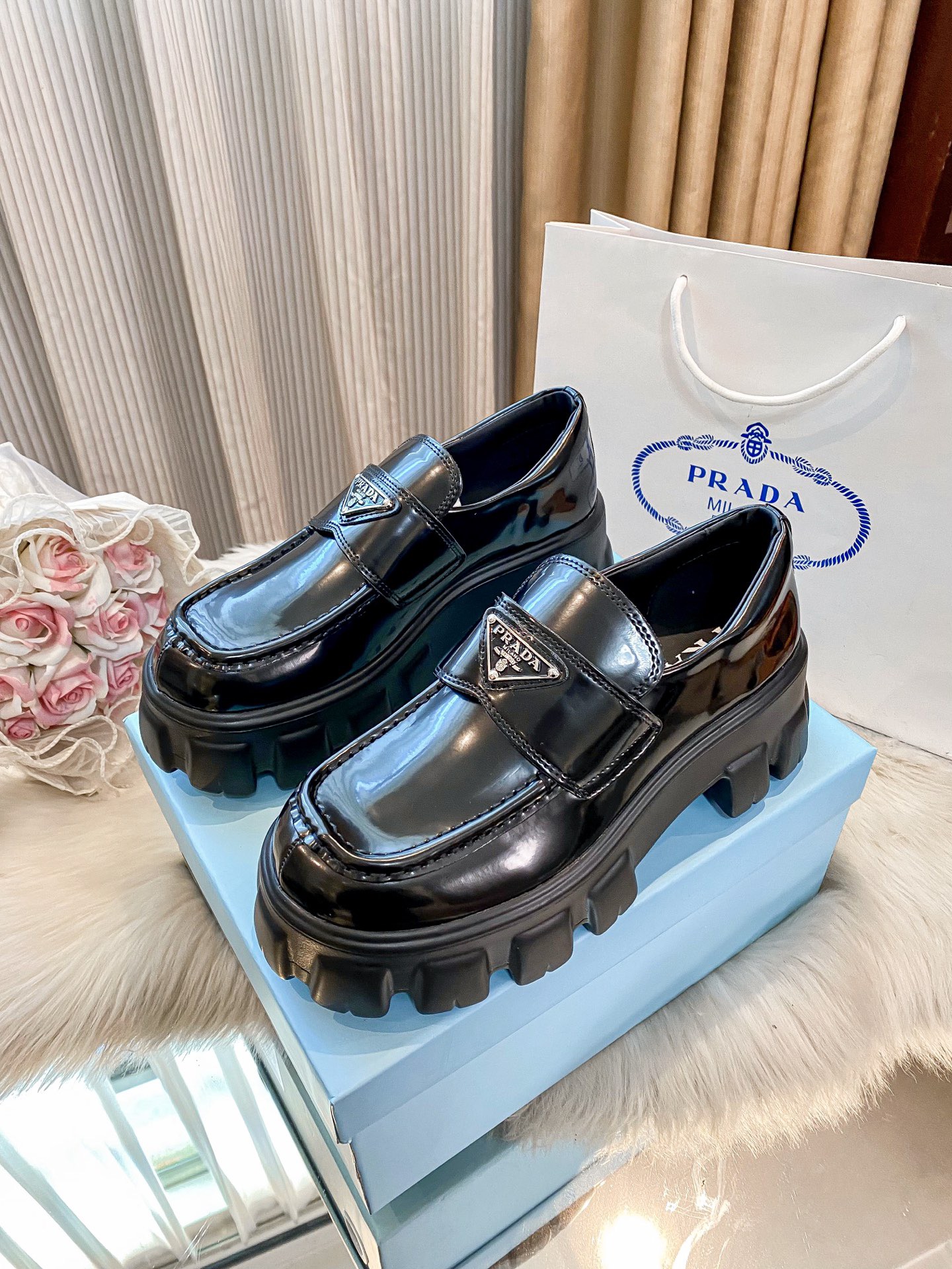 Prada shoes size 35-41 323390 MRL1000 — detail 14